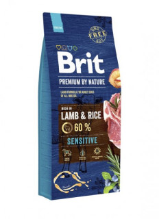 Brit Premium Dog Sensitive Ягня, без пшениці для собак усіх порід, 15 кг