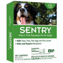 SENTRY (Сентрі) краплі від бліх, кліщів і комарів д/собак від 30 кг (пип)