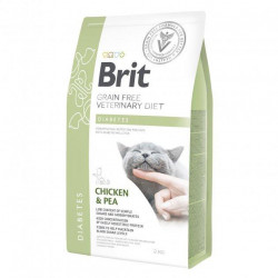Brit GF Veterinary Diets Cat Diabets, 400г