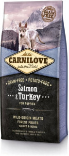 Carnilove Puppy Лосось, індичка для цуценят, 12кг 