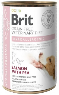 Консерва Brit GF Veterinary Diets Dog Hypoallergenic, 400г