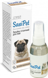 ProVET SaniPet Лосьон гігієн.для очей котів та собак, спрей 30 мл