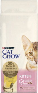 CAT CHOW Kitten.З куркою. Сухий корм для котів 15кг 