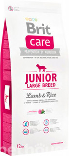 Brit Care Junior Large Breed Ягня та рис (для цуценят гігантських порід),  3 кг 