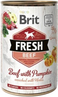 Brit Fresh Яловичина/гарбуз 400г 