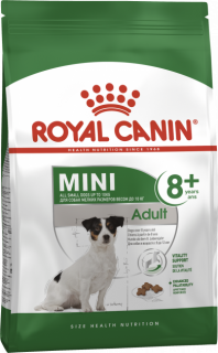 Royal Canin MINI ADULT 8+ Сух. корм для дор. собак дрібних порід від 8 р., 0,8кг