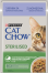 CAT CHOW Sterilized. Для стерилізованих. З ягням та зеленою квасолею в желе. Консервований, пауч для котів 85г